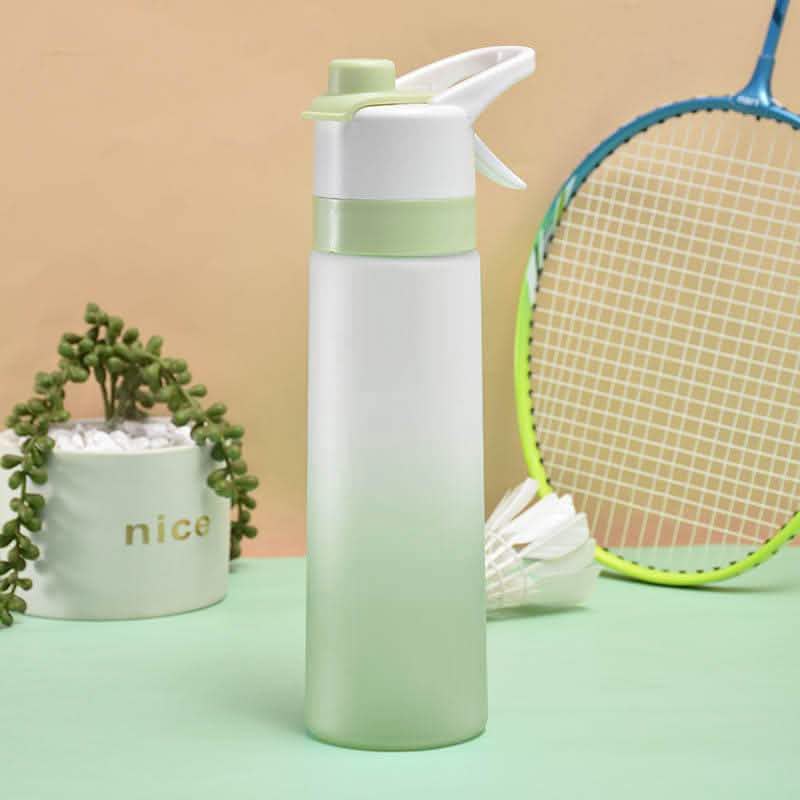 Spray Water Bottle - Large Capacity Outdoor Sports Fitness Cup - Vezir