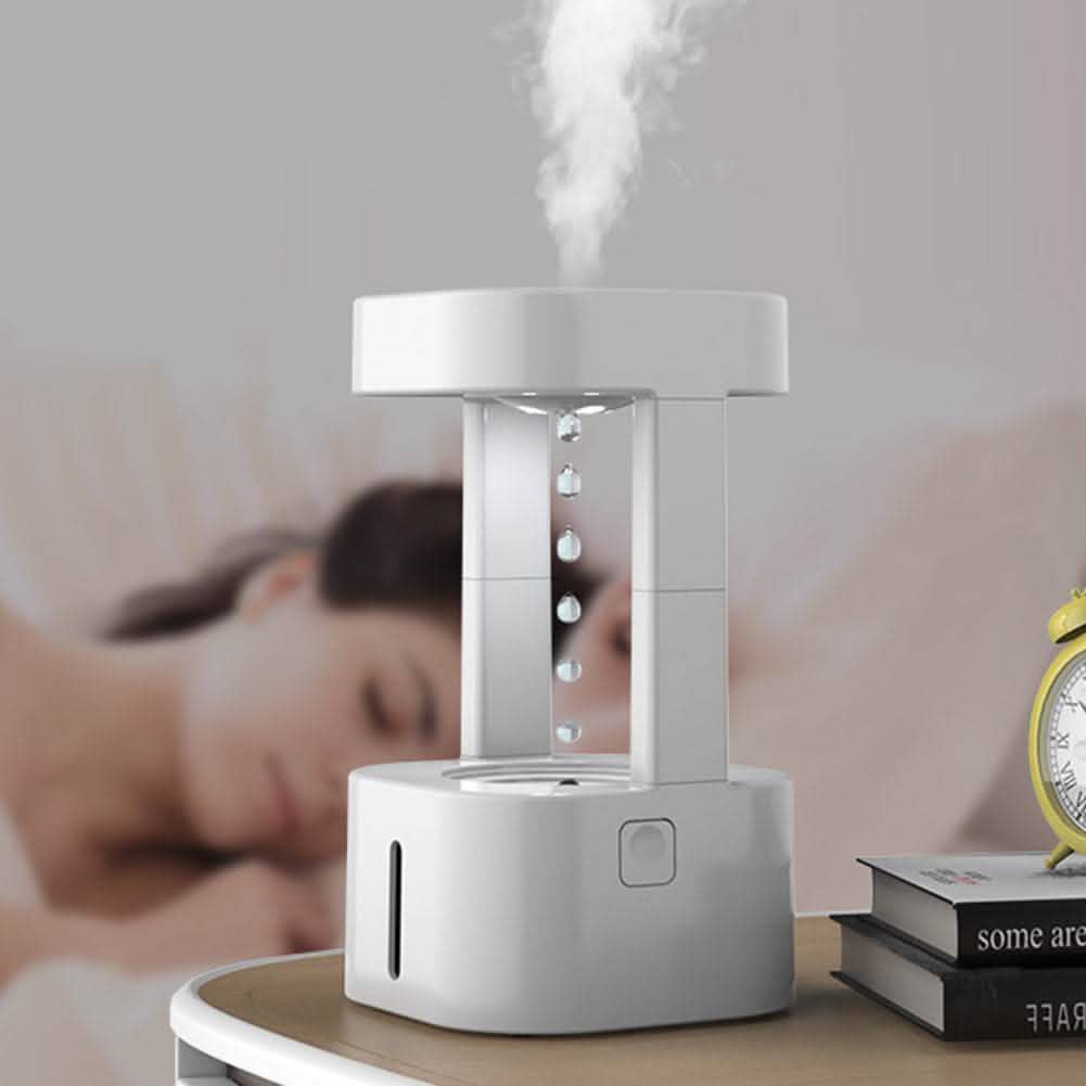 Anti-Gravity Water Drop Humidifier - 580ML Quiet Mist Spray - Vezir