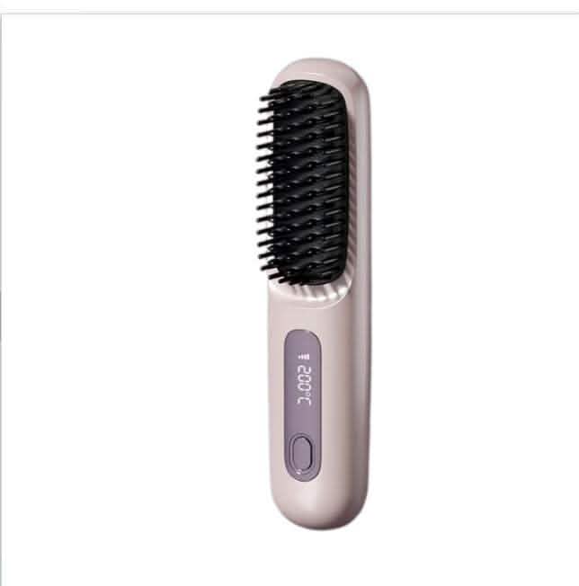 2-in-1 Wireless Hair Straightener - USB Charging Hot Curler - Vezir