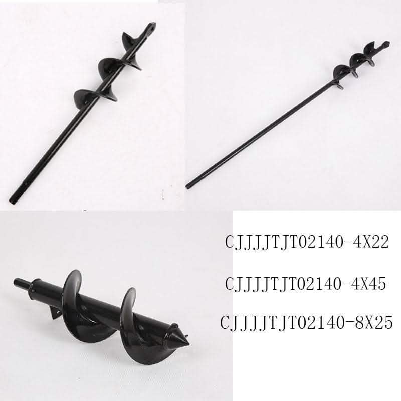 Rechargeable Garden Auger Drill Bit - Twist Pit Digging Tool - Vezir