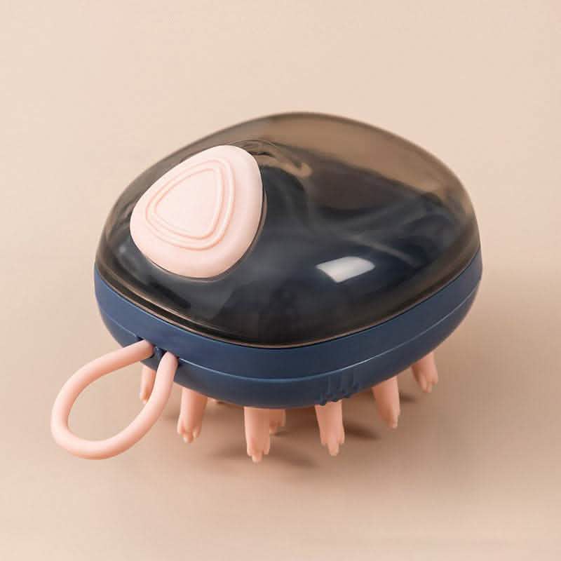 2-in-1 Pet Grooming Brush - Soap Dispensing Bath Massager - Vezir