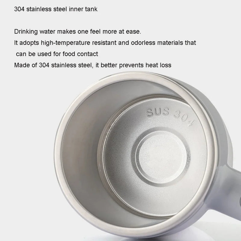 The New Fully Automatic Mixing Mug Is Kept Warm Practical Rechargeable the Style Is Novel and the Wireless Coffee Cup