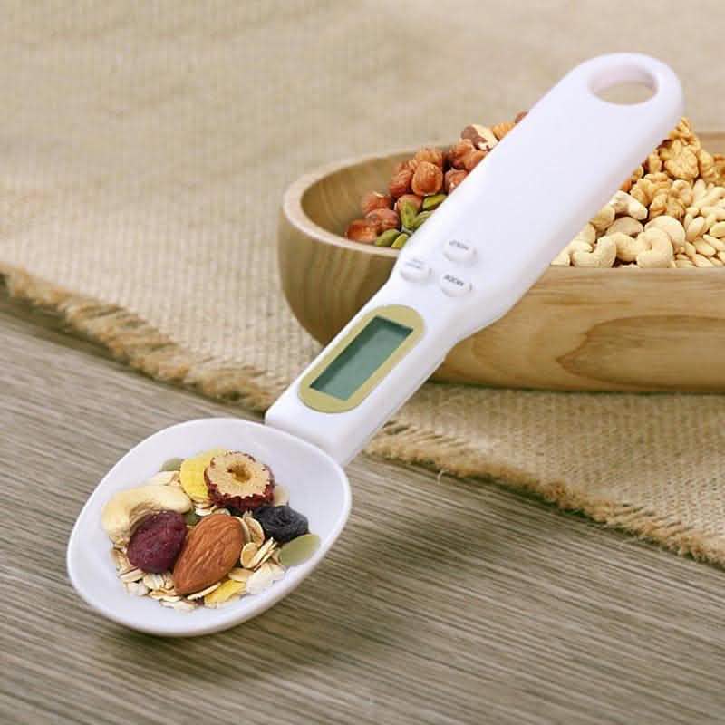 LCD Digital Kitchen Scale - Electronic Measuring Spoon Tool - Vezir