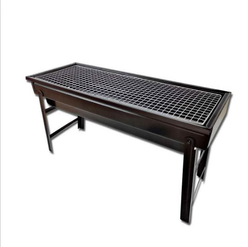 Portable BBQ Grill - Large Outdoor Charcoal Barbecue Set - Vezir