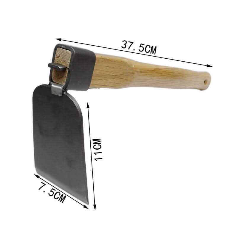Carbon Steel Garden Tool - Short Wooden Handle Hand Tool - Vezir