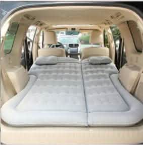 Foldable Car Inflatable Bed - Rear Seat Travel Mattress - Vezir