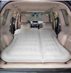 Foldable Car Inflatable Bed - Rear Seat Travel Mattress - Vezir