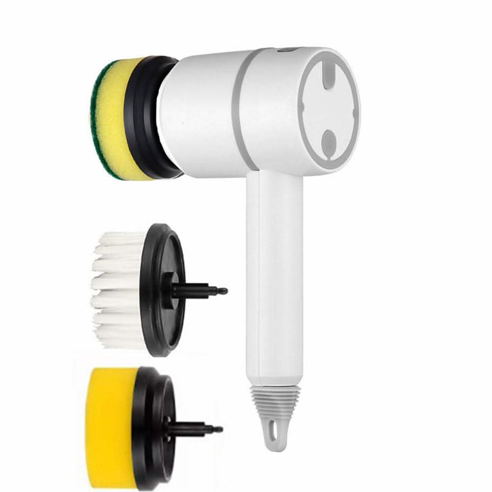Electric Dishwashing Brush - Wireless USB Rechargeable Cleaner - Vezir