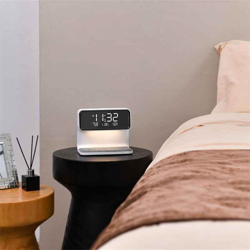 Luxury Smart Bedside Station - 3-in-1 Wireless Charging Hub - Vezir