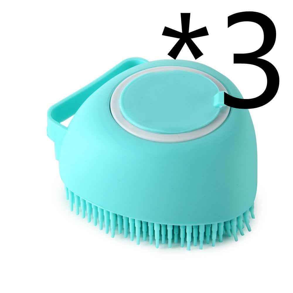 Elite Silicone Bath Massage Gloves - Professional Pet Grooming - Vezir