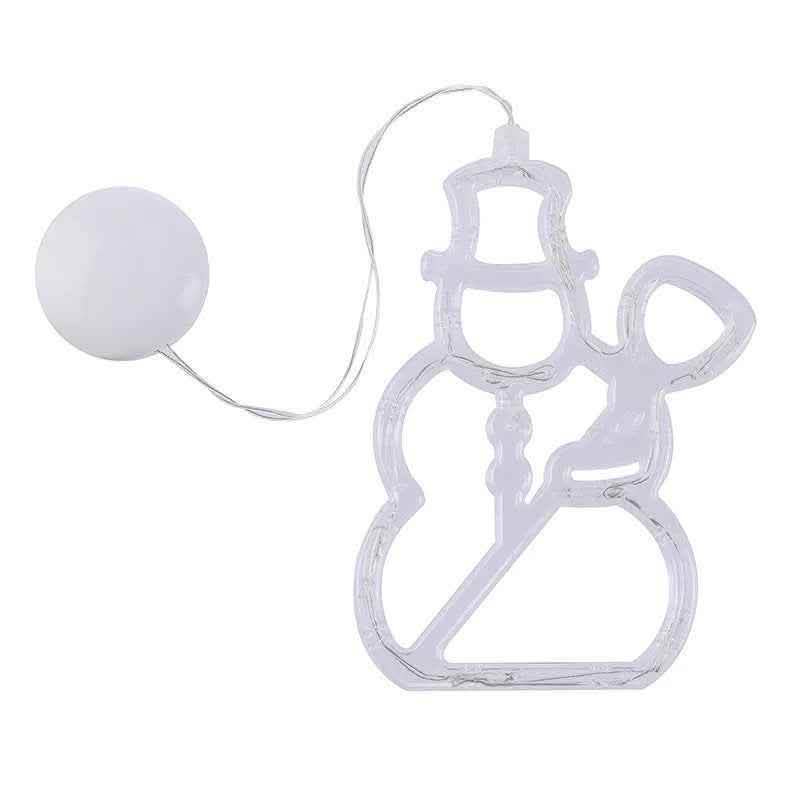 Christmas LED Suction Cup Lights - Holiday Window Decorations - Vezir