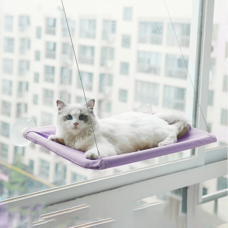 SunnyView™ Cat Window Hammock – Space-Saving Window Perch for Happy Cats