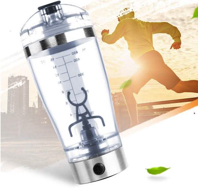 Electric Protein Shake Stirrer - USB Rechargeable Blender Cup - Vezir
