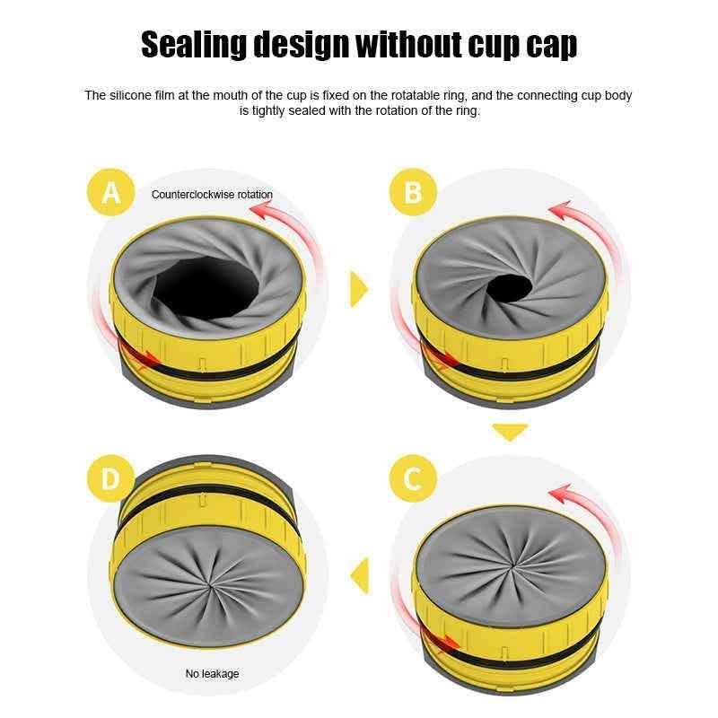 Twist Cup Travel Tumbler - Double Insulation Water Bottle - Vezir