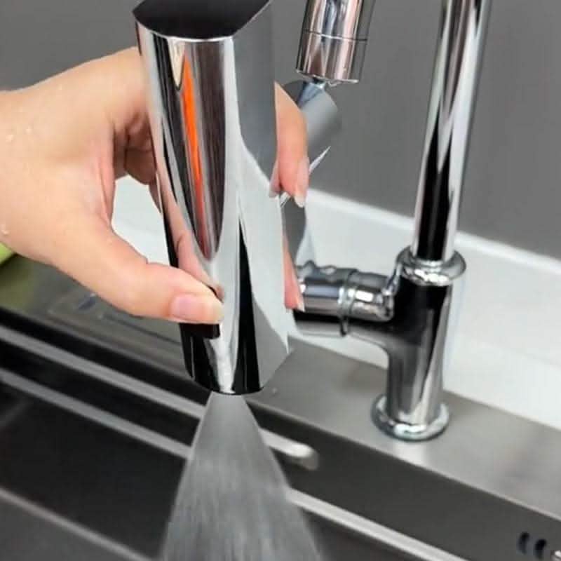 Kitchen Faucet Waterfall Outlet - Universal Rotating Bubbler - Vezir