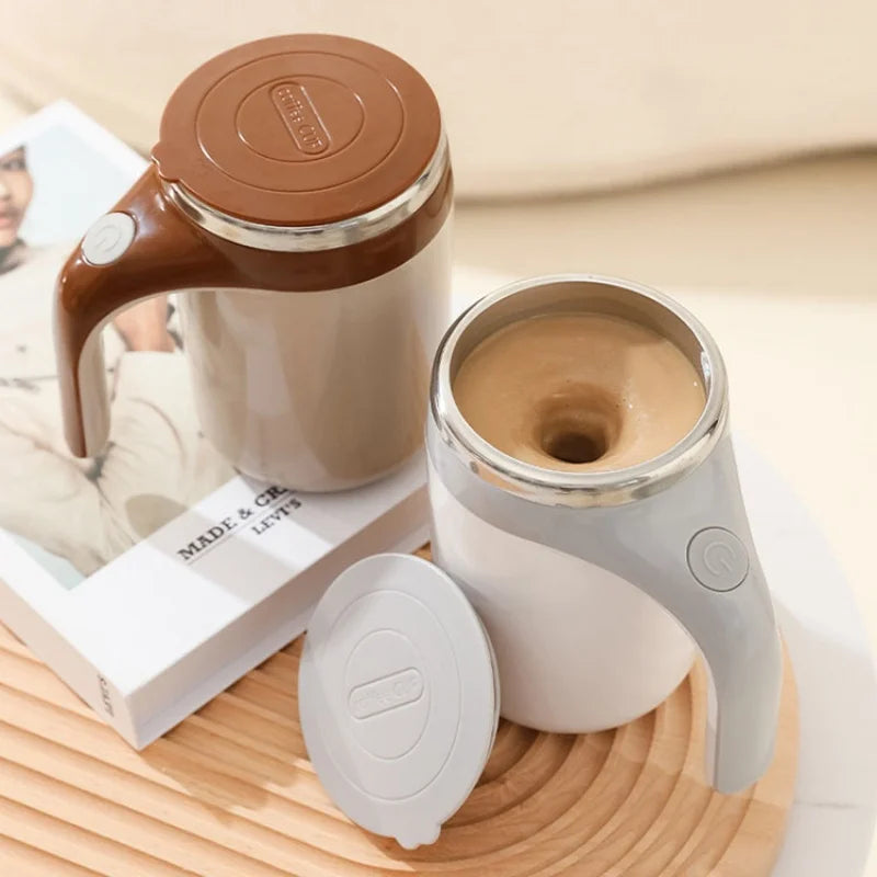 The New Fully Automatic Mixing Mug Is Kept Warm Practical Rechargeable the Style Is Novel and the Wireless Coffee Cup