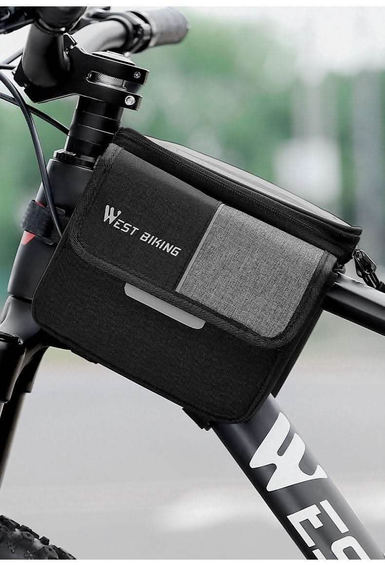 Bilateral Touch Screen Saddle Bag - Cycling Storage Solution - Vezir
