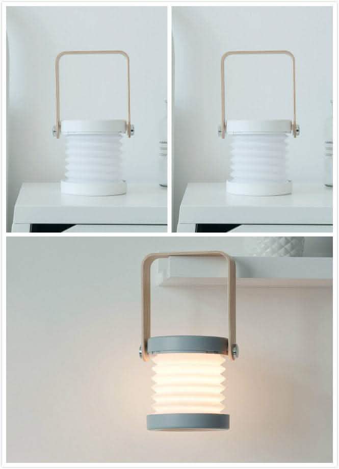 Foldable Touch LED Reading Light - USB Rechargeable Lantern - Vezir