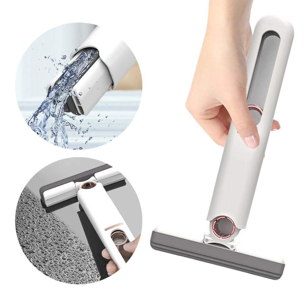 Mini Mops Floor Cleaner - Portable Sponge Squeeze Cleaning Tool - Vezir