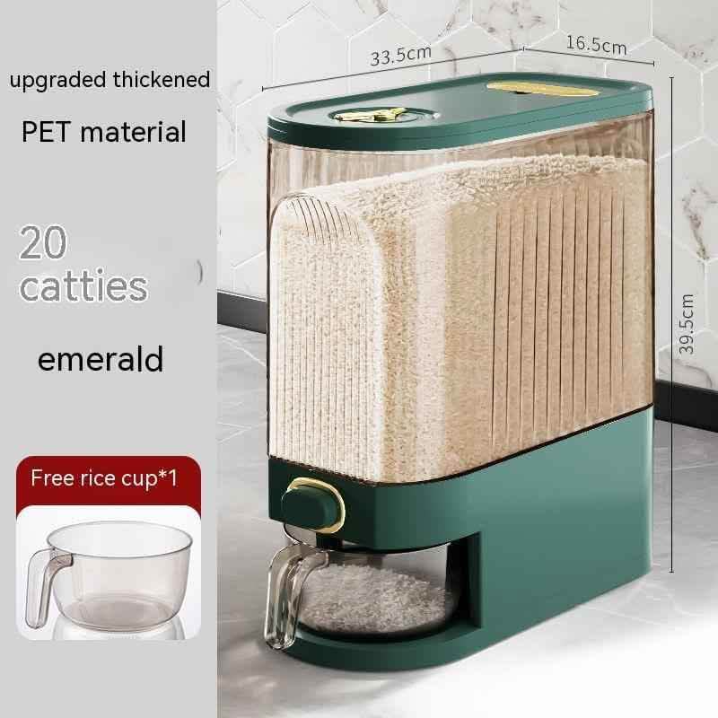 RiceSafe Premium Storage Container - Smart Freshness Technology - Vezir