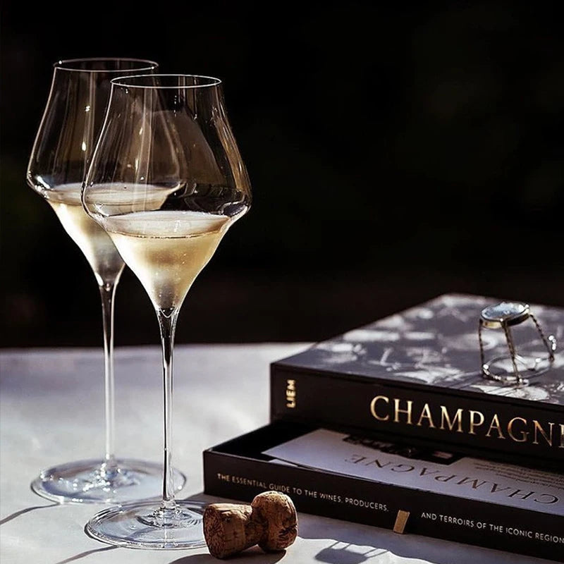 Josephinen Style Luxury Superior Quality Crystal Wine Glass 0.5Mm Extremely Thin Handmade Flawless Champagne Cup