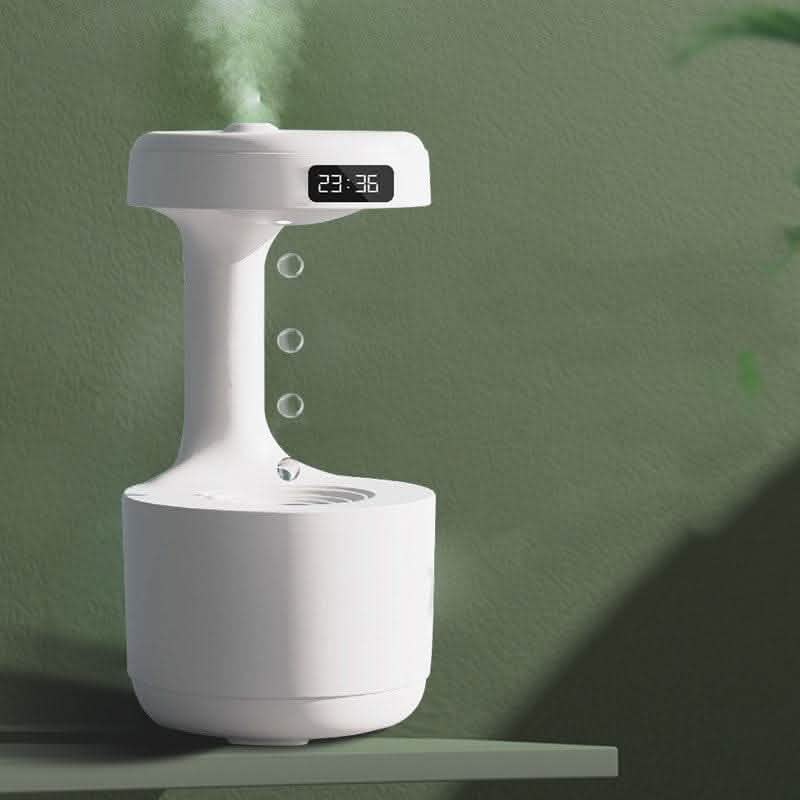 Anti-Gravity Humidifier - Bedroom Clock Water Drop Diffuser - Vezir