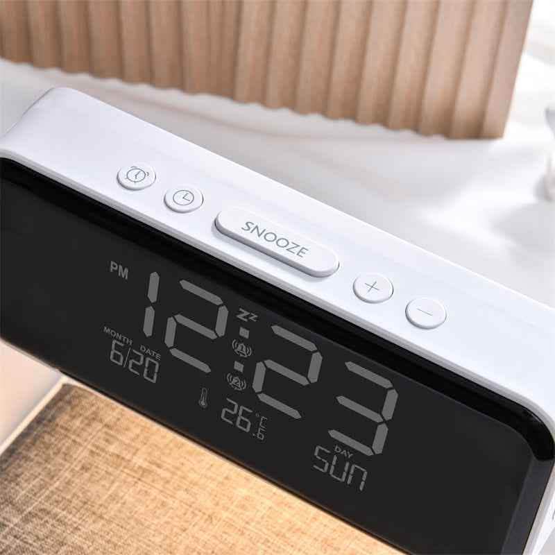 Luxury Smart Bedside Station - 3-in-1 Wireless Charging Hub - Vezir