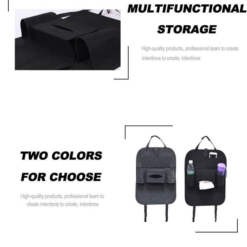 Multi-Purpose Car Seat Organizer - Auto Storage Bag - Vezir