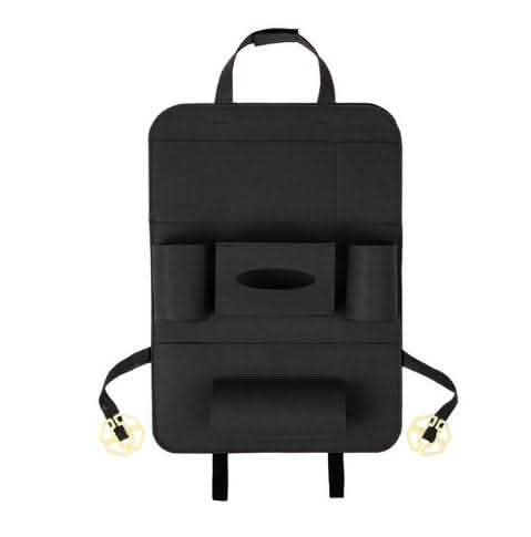 Car Backseat Organizer - Wool Felt Multi-Pocket Storage Bag - Vezir