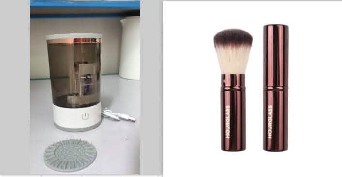 Electric Makeup Brush Cleaner - USB Charging Automatic Tool - Vezir