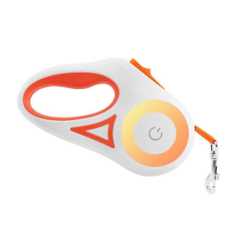 Luxury Retractable Dog Leash - LED Spotlight Walking System - Vezir