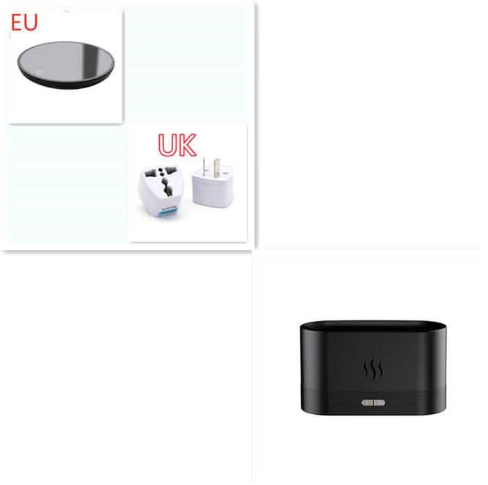 Flame Light Aroma Diffuser - Mist Humidifier with Auto-Off - Vezir