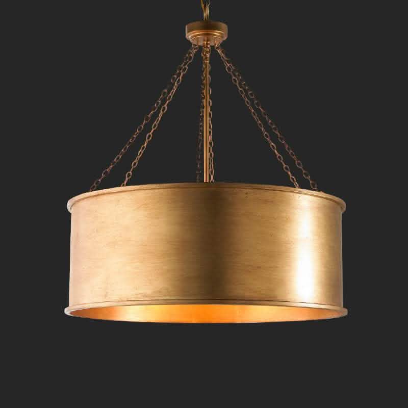 Antique Iron Chandelier - Rustic Farmhouse Lighting - Vezir