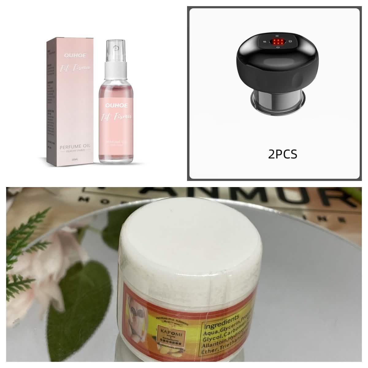 Electric Vacuum Cupping Massager for Anti-Cellulite Therapy