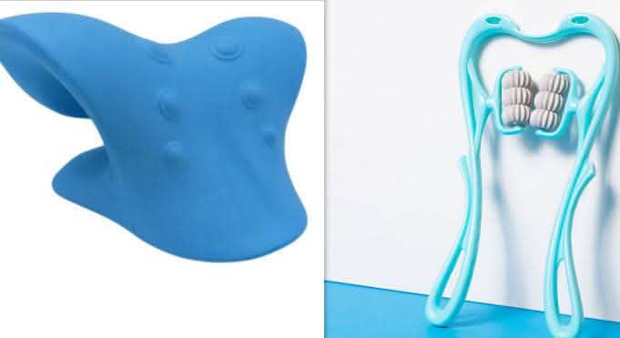 6-Wheel Manual Neck Massager - Multifunctional Massage Tool - Vezir