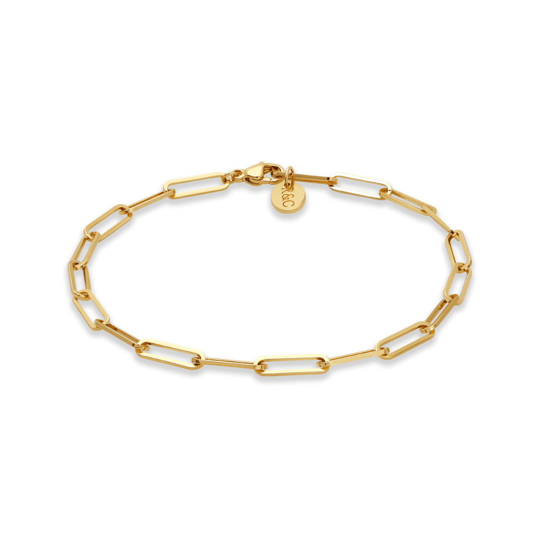 Long Link Chain Bracelet for Modern Style