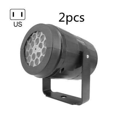 Christmas Snowflake Projector Light - LED Holiday Stage Light - Vezir