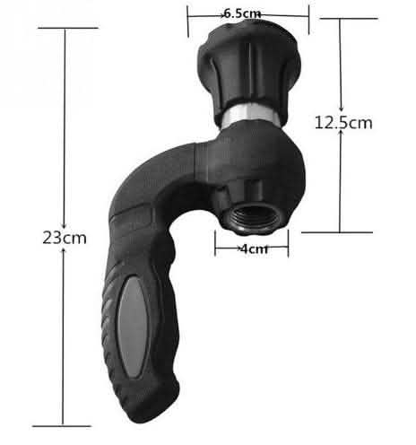 Mighty Power Hose Nozzle - High-Pressure Garden Car Washer - Vezir
