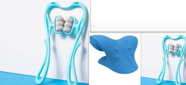 6-Wheel Manual Neck Massager - Multifunctional Massage Tool - Vezir