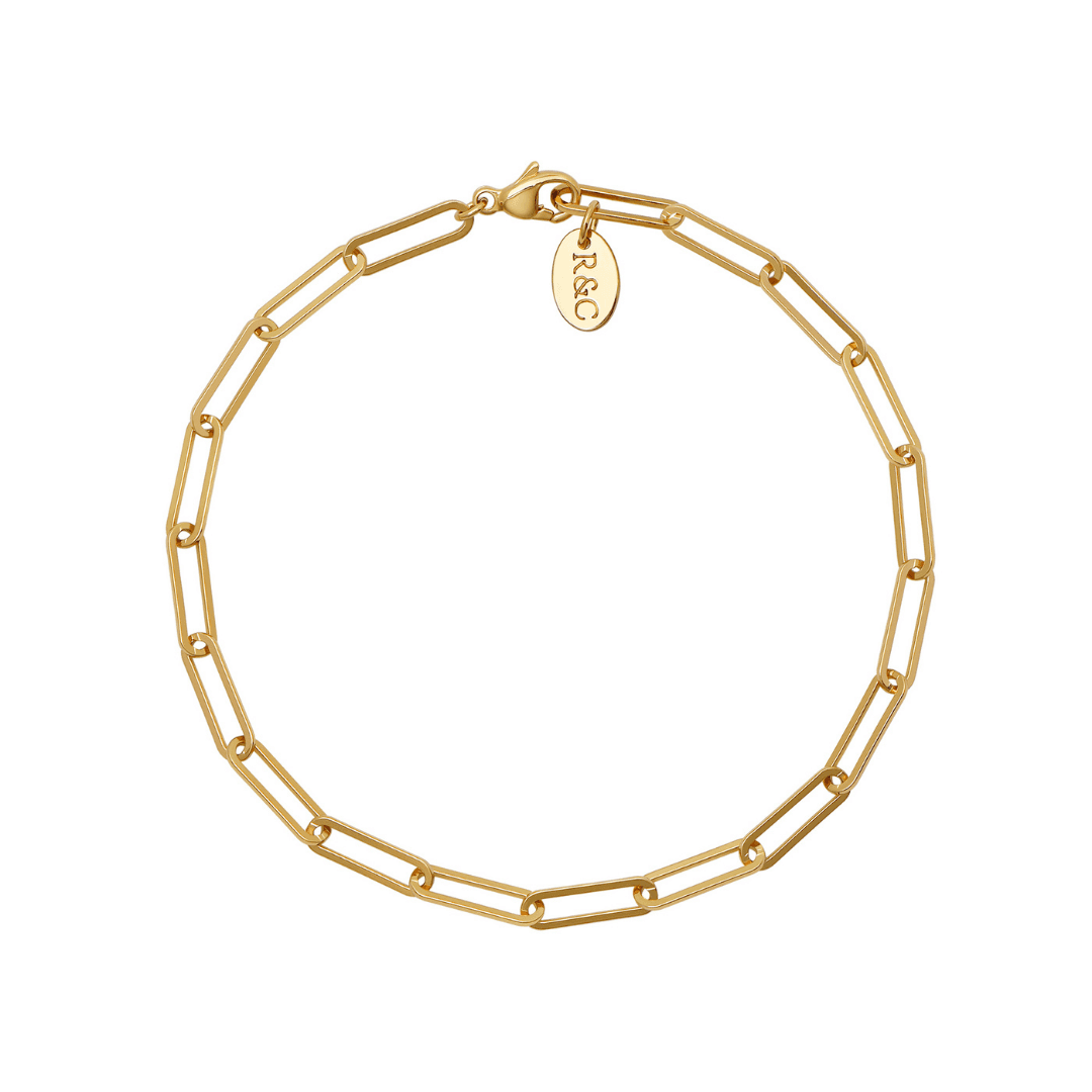Long Link Chain Bracelet for Modern Style