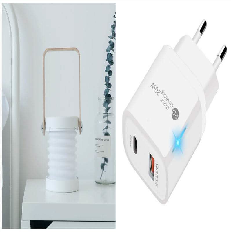 Foldable Touch LED Reading Light - USB Rechargeable Lantern - Vezir