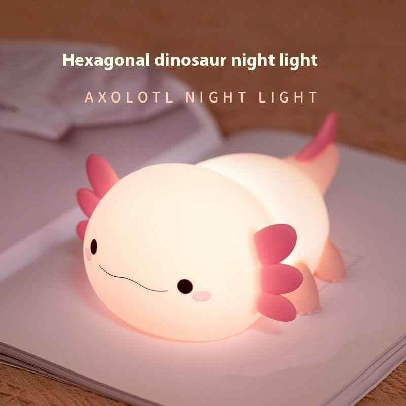 Elite Hexagonal Dinosaur Night Light - USB Rechargeable Silicone - Vezir