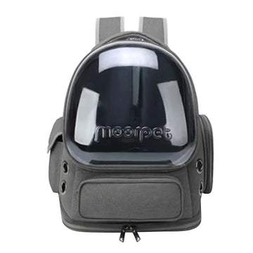 Transparent Pet Cat Carrier Bag Outdoor Travel Backpack for Cats Small Dogs Breathable Cat Carrying Bag Pet Supplies Grey