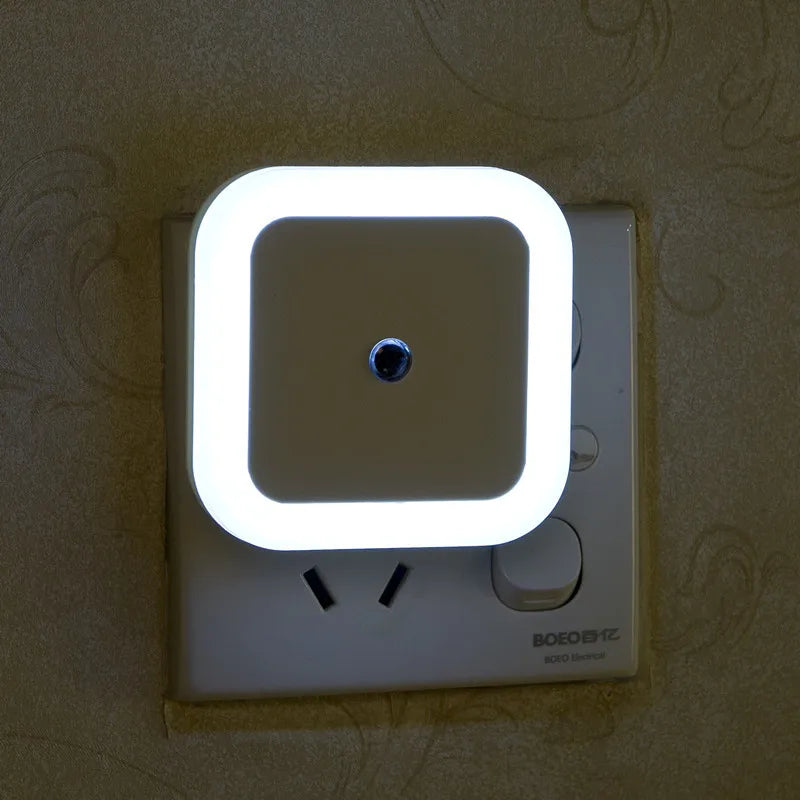 1/2PCS Wireless Night Light LED Motion Sensor Light Night Lamp Children Bedroom Bedside Table Cabinet Lighting EU/US Plug Lamps