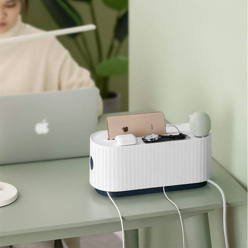 Power Strip Wire Case - Cable Storage Box Organizer - Vezir