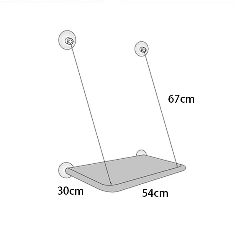 SunnyView™ Cat Window Hammock – Space-Saving Window Perch for Happy Cats