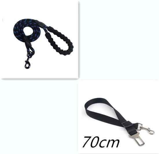 Reflective Dog Leash - Nylon Pet Training Rope for All Sizes - Vezir