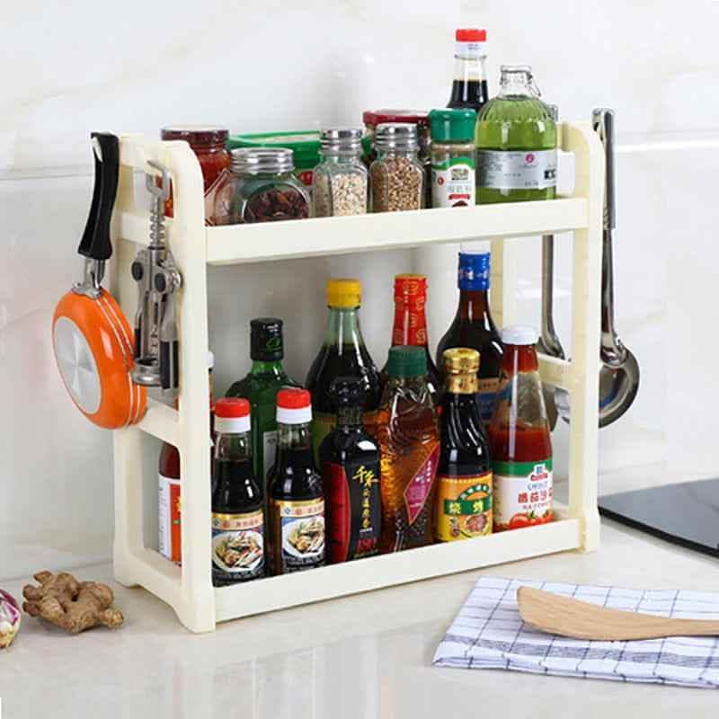 Multi-Layer Kitchen Storage Shelf - Supplies Organizer Rack - Vezir