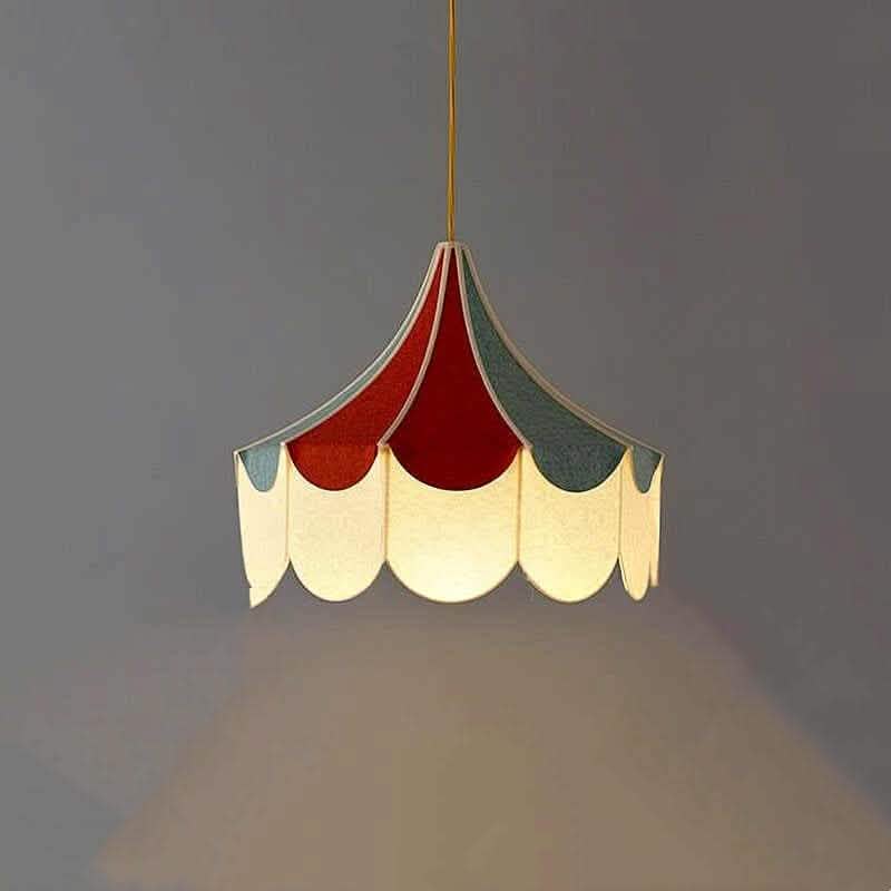 Circus Fabric Chandelier - Kids Room Decorative Lamp - Vezir
