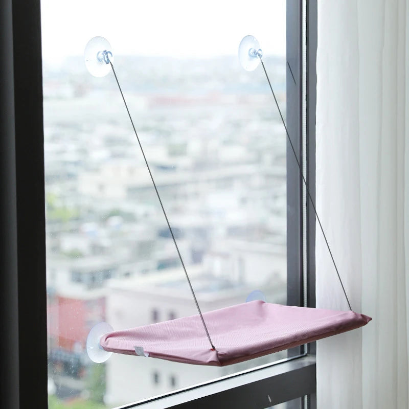SunnyView™ Cat Window Hammock – Space-Saving Window Perch for Happy Cats